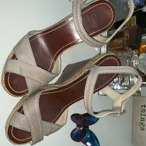 Louboutin Wedge Sandals